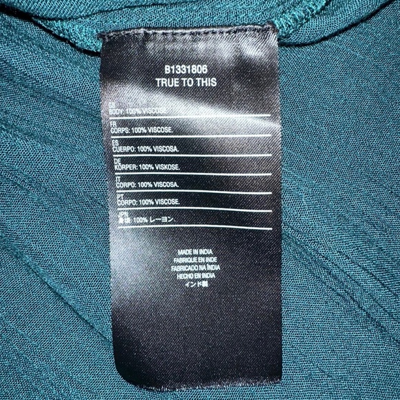 Volcom Green Backless Dress Size Large - Picture 11 of 12